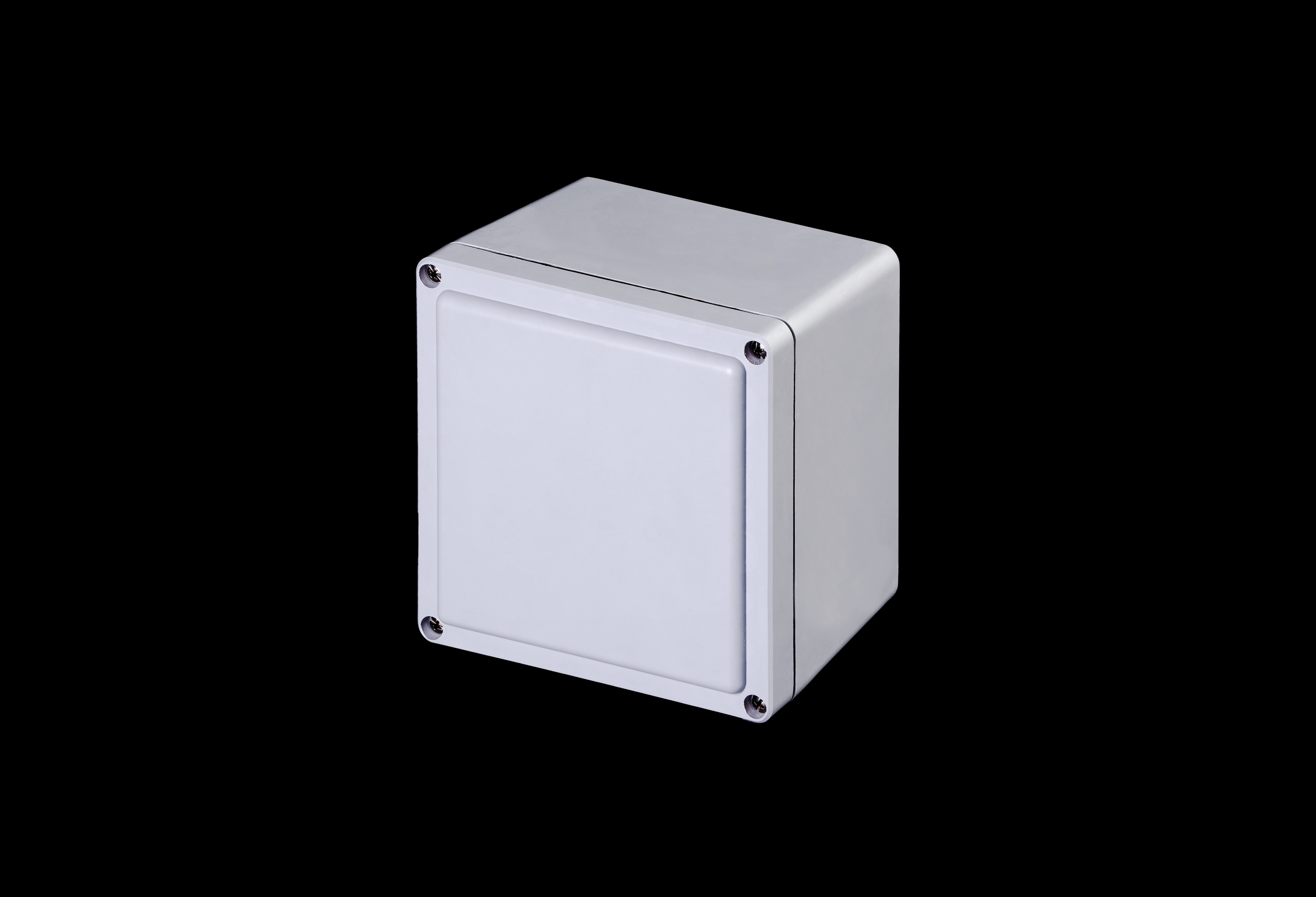 CL707W-QFL-Closed.jpg Fiberglass Enclosure 7 x 7 x 5 Inches Classic Series with Opaque Lift Off Cover by Stahlin