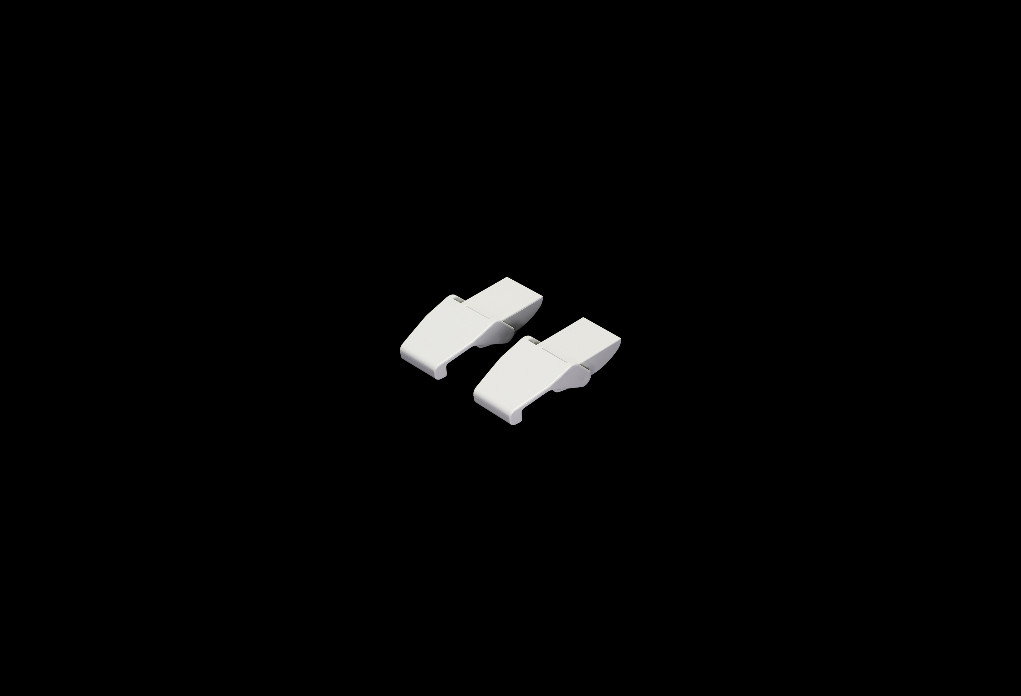 PCLATCHKIT.jpg PolyStar Latch Kit, 2 Polycarbonate Latches Per Kit by Stahlin