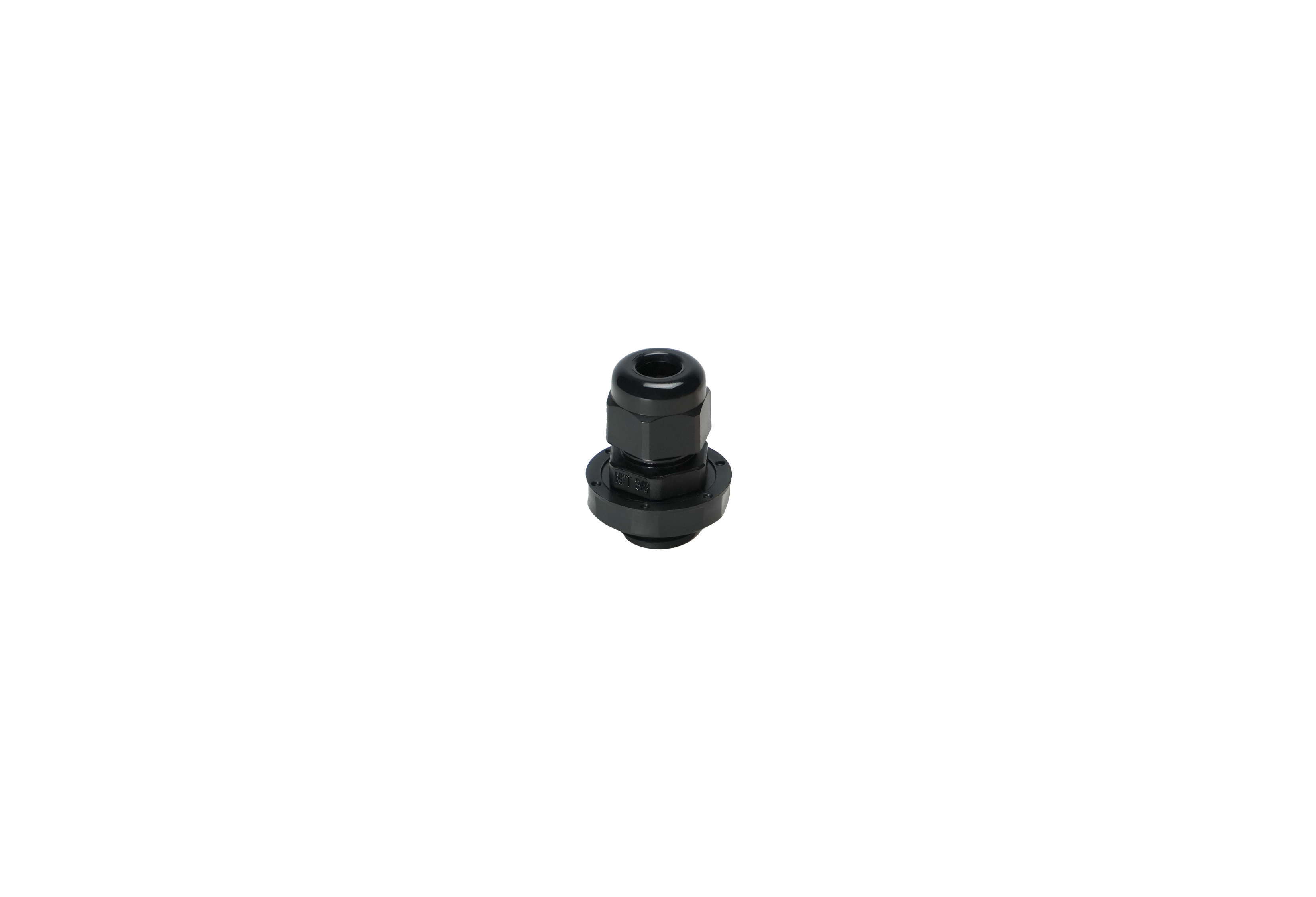 RENPT3_8.jpg Nylon NPT Cable Gland 3/8 Inch by Stahlin