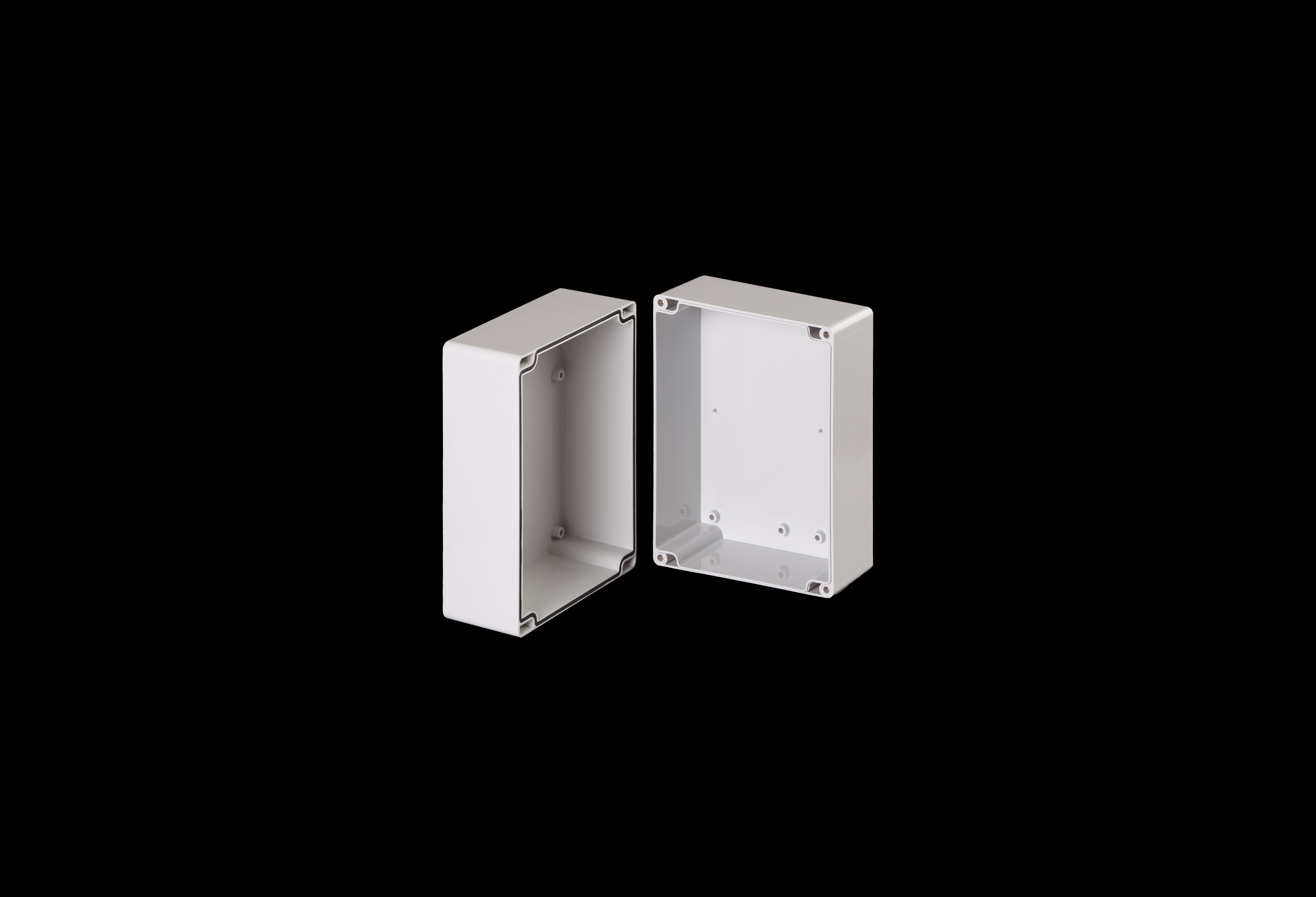 Polycarbonate Enclosure Small  8 x 6 x 4 Inches Starke Series with Opaque Lift Off Cover by Stahlin
